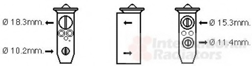 Supapa expansiune clima