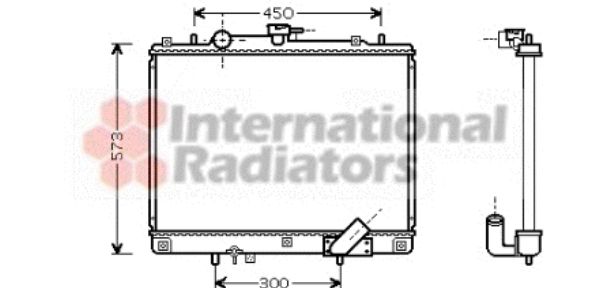 Radiator racire motor