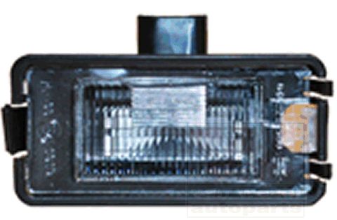 Iluminare numar de circulatie