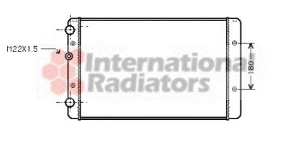 Radiator racire motor