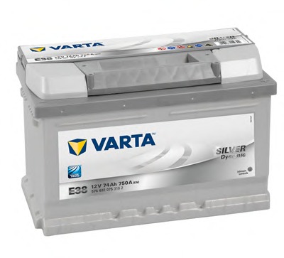 Acumulator varta silver dynamic 12v 74ah 750a e38 278x175x175 +dr
