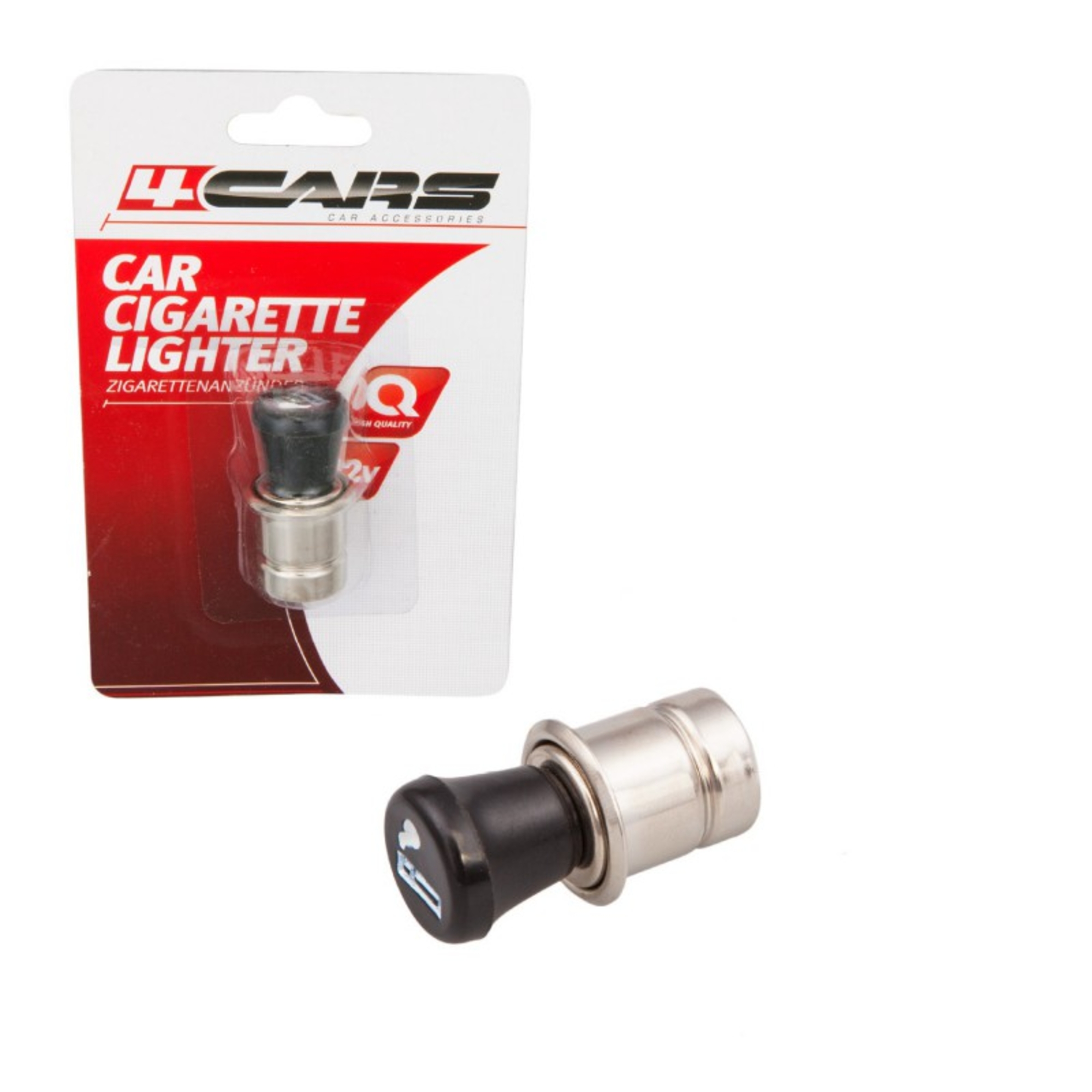 Fisa bricheta auto 4cars - Ø 22mm - 12v