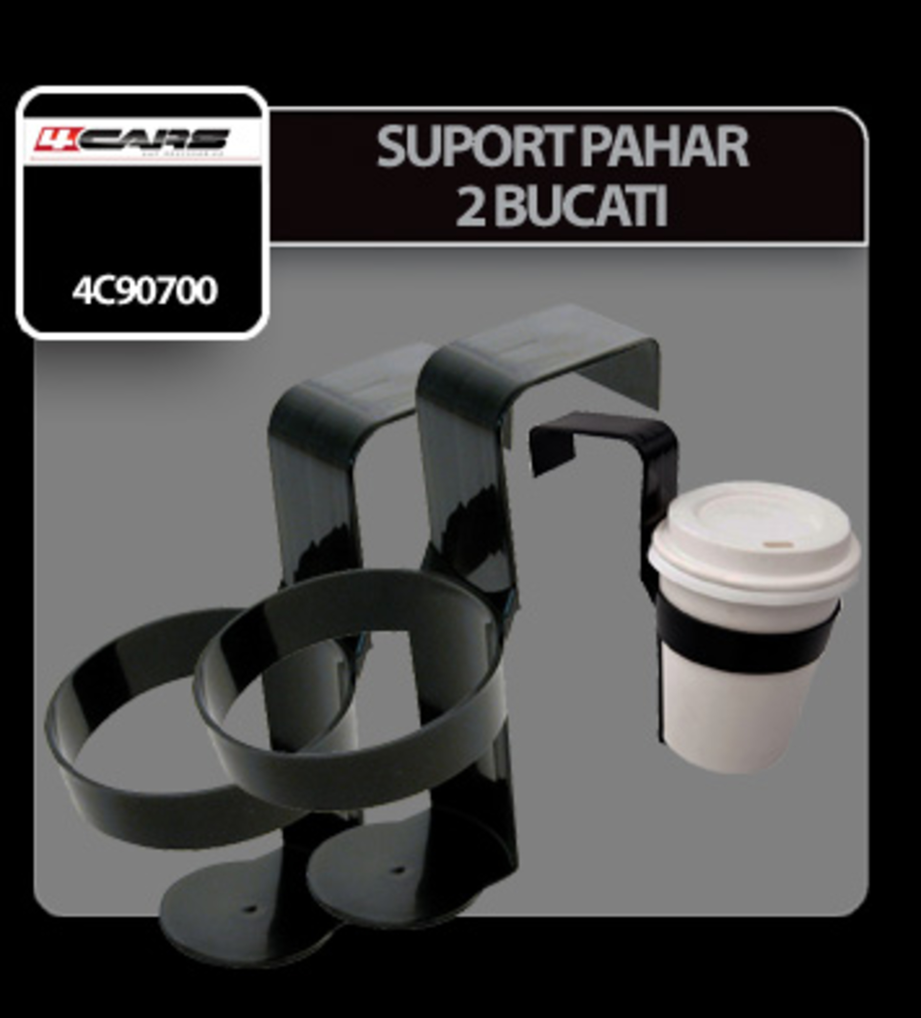 Suport pahar 4cars 2buc