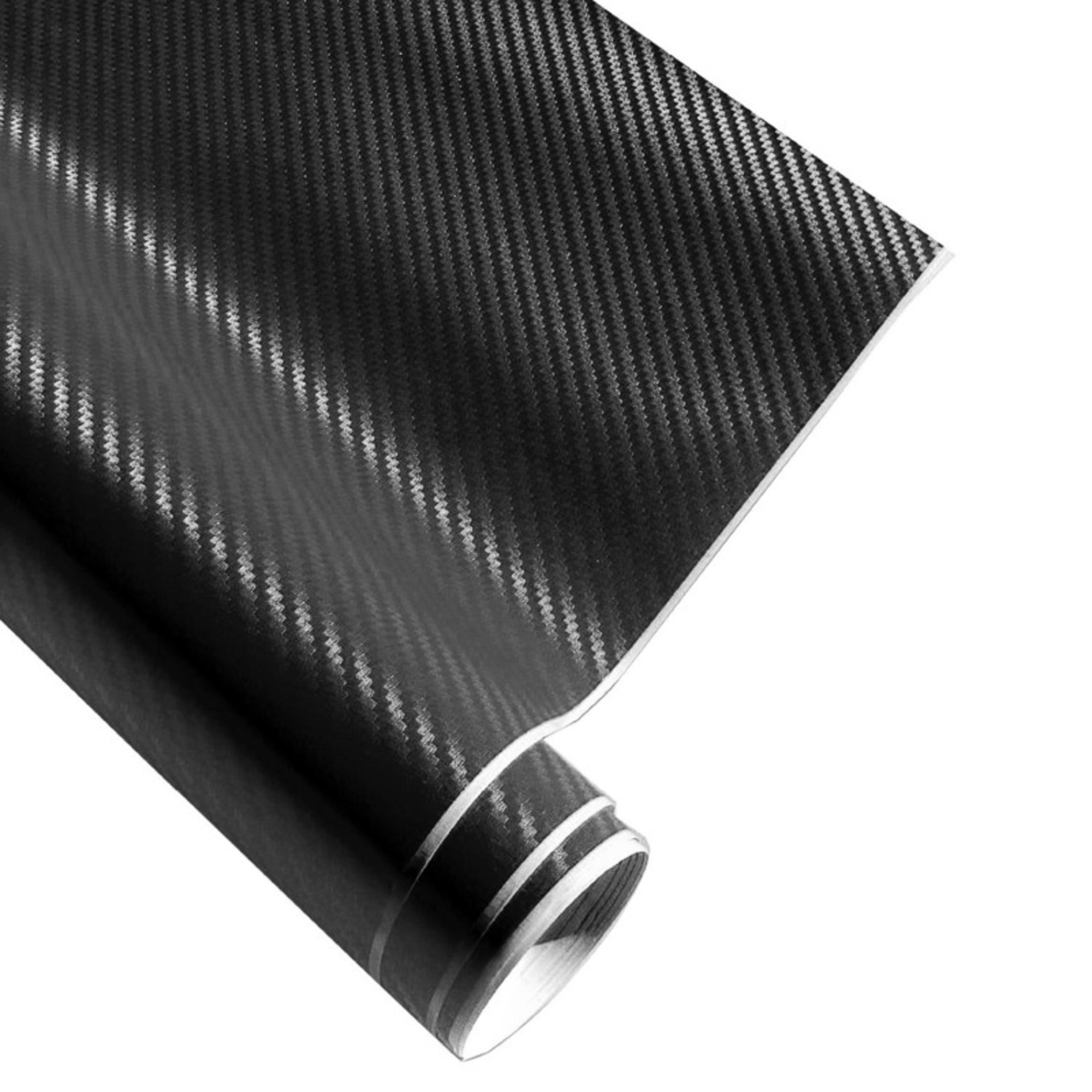 Autocolant folie fibra de carbon 3d, 100x150cm - carbon/negru