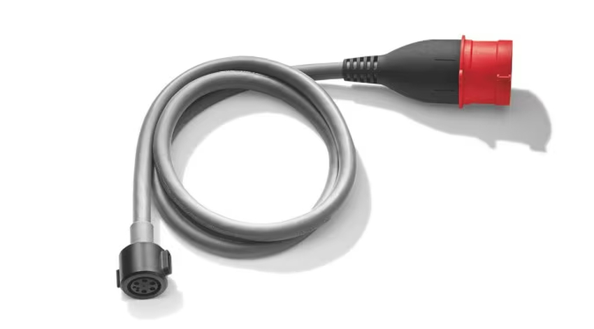 Cablu adaptor cee, rosu 16a, trifazic, pentru bmw flexible charger 2.0