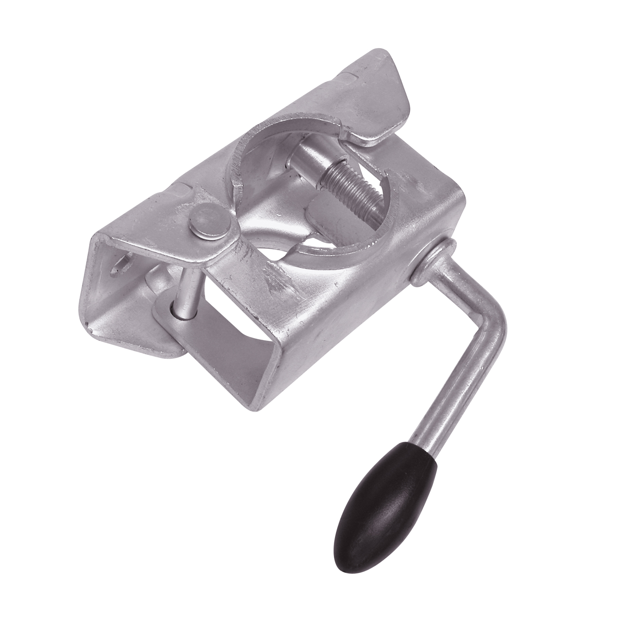 Colier remorca metalic pentru fixare rota de sprijin cu tija Ø48mm carpoint