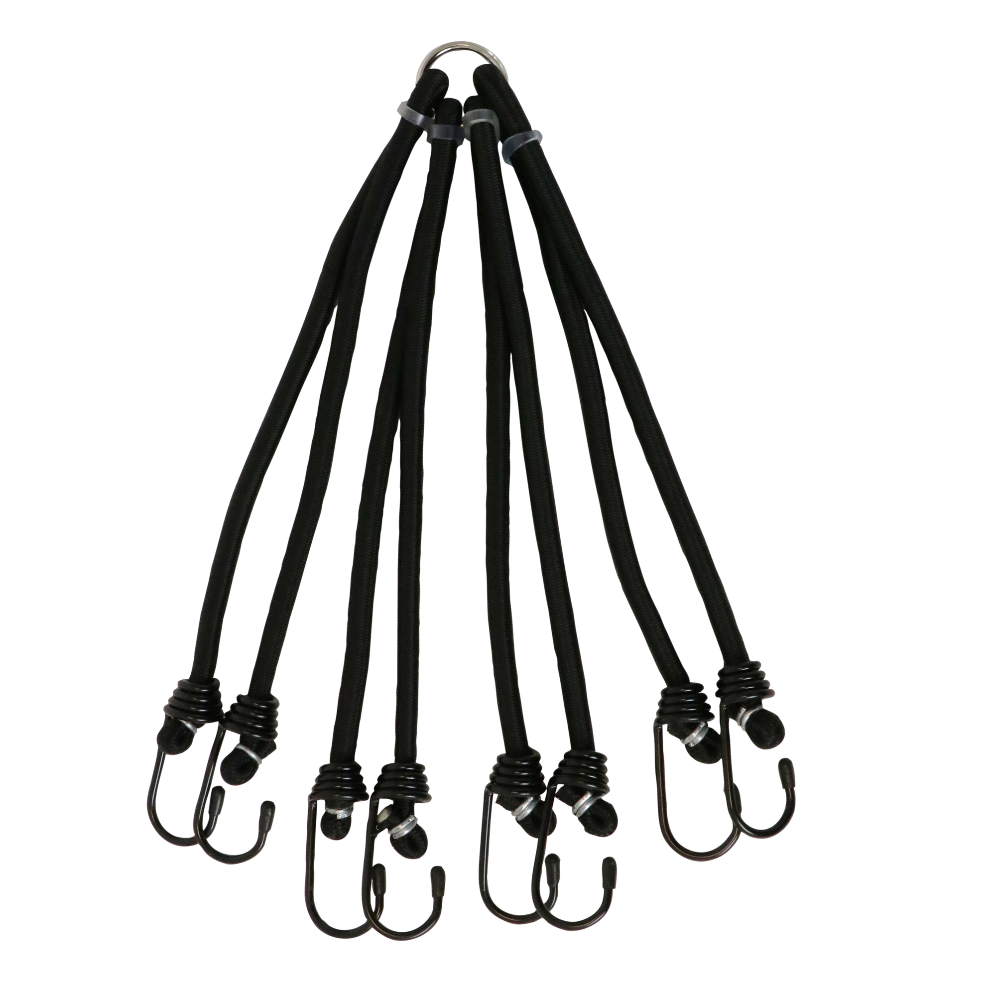 Cordon cauciucat cu 8 brate Ø8mm 30-55cm spider