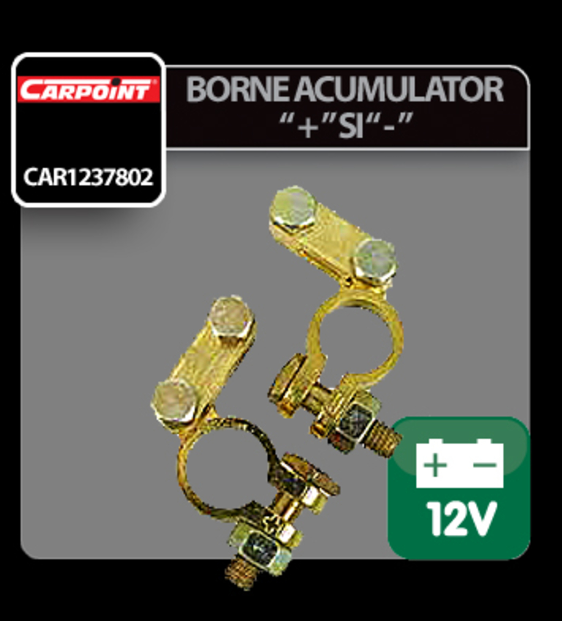 Borne acumulator carpoint 2buc 12v