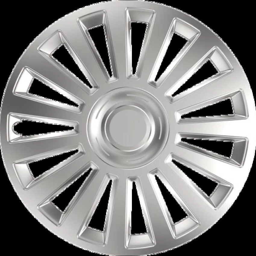 Capace roti auto luxury 4buc - argintiu - 13''