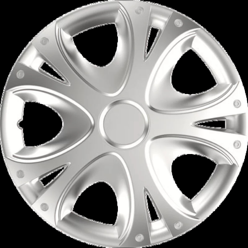 Capace roti auto dynamic 4buc - argintiu - 14''