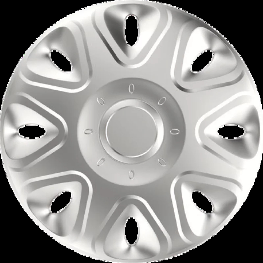 Capace roti auto power 4buc - argintiu - 14''