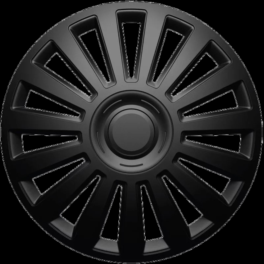 Capace roti auto luxury bl 4buc - negru - 15''