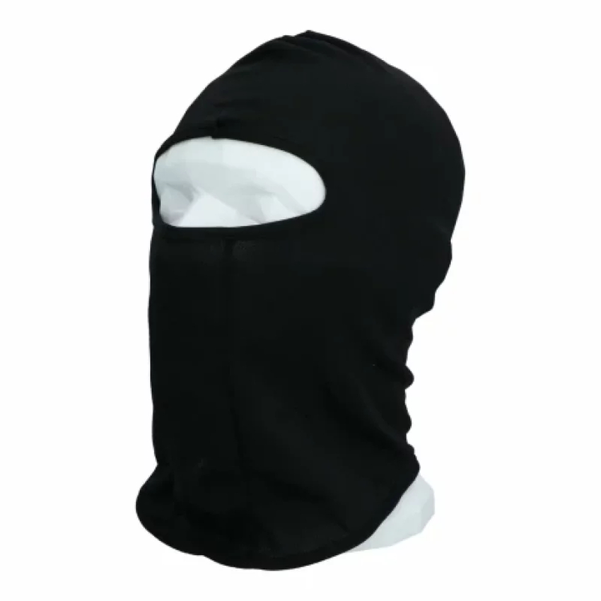 Cagula balaclava unisex din poliester dresco 1buc - negru