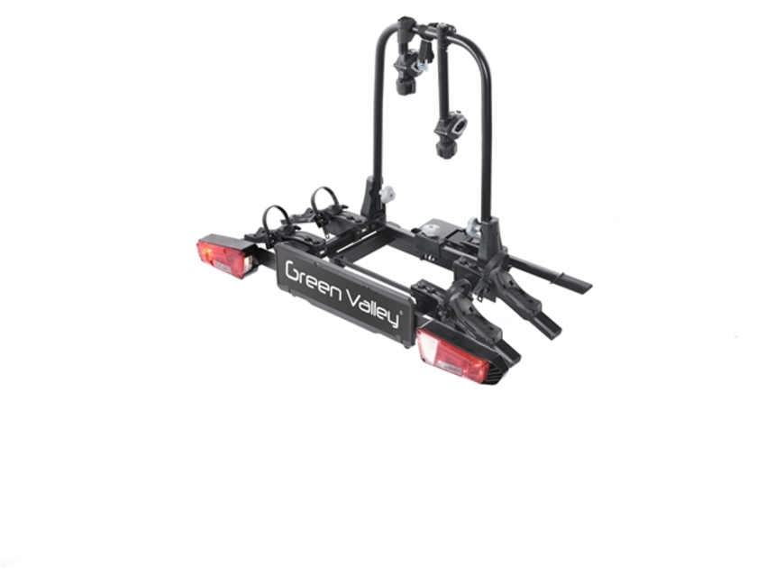 Suport 2 biciclete (3 cu adaptor) prindere pe carlig remorcare tourer green valley