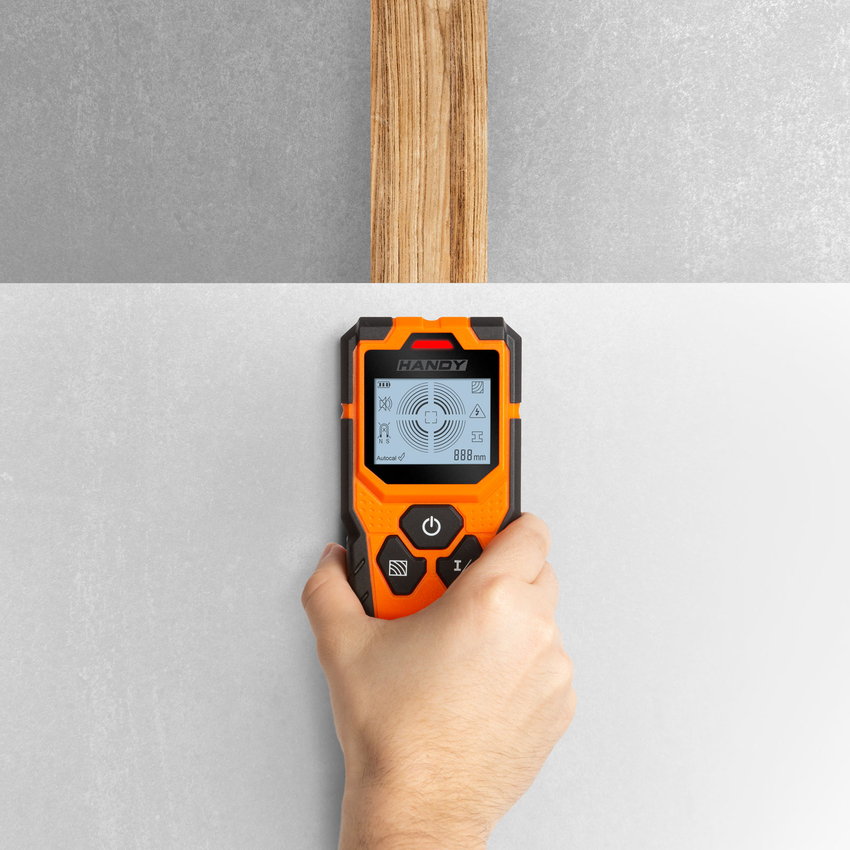 Detector digital, multifuncțional - metal, lemn, cabluri de curent