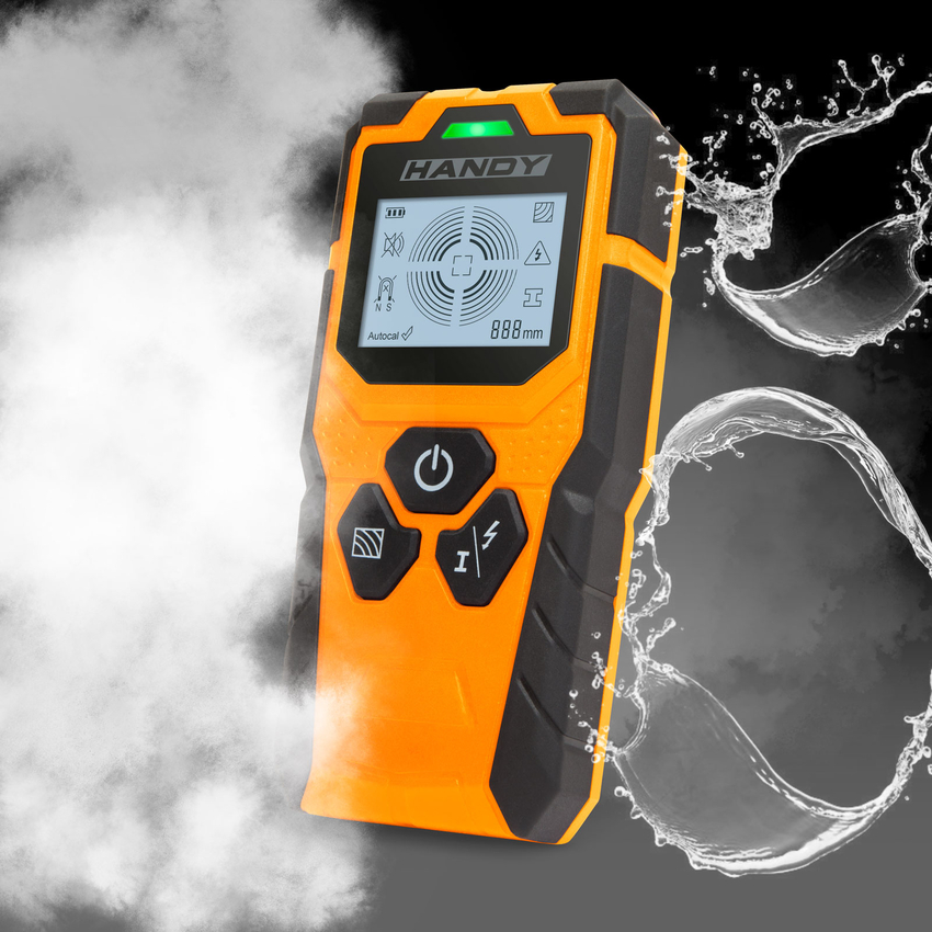 Detector digital, multifuncțional - metal, lemn, cabluri de curent