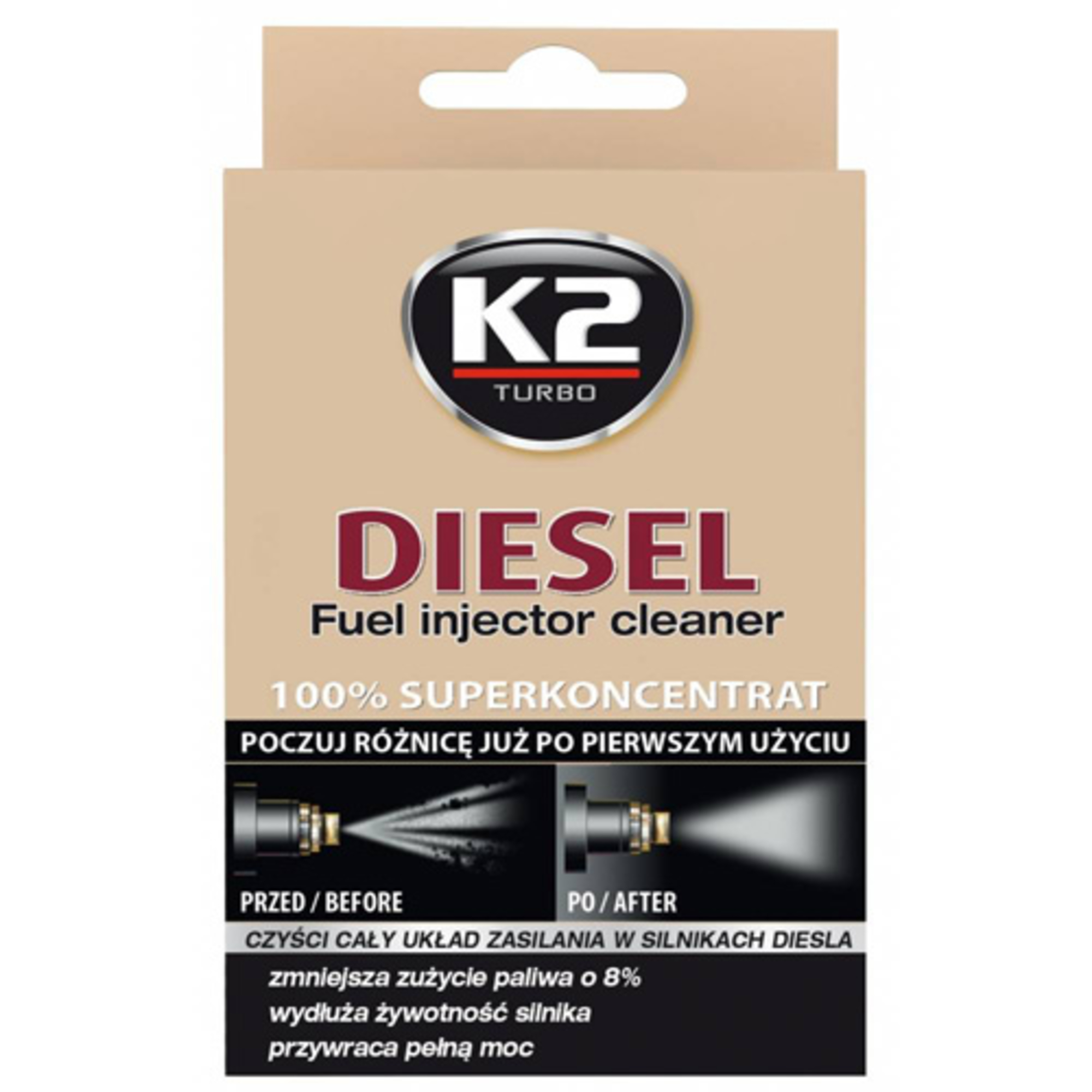 Solutie curatat injectoare diesel k2 50ml