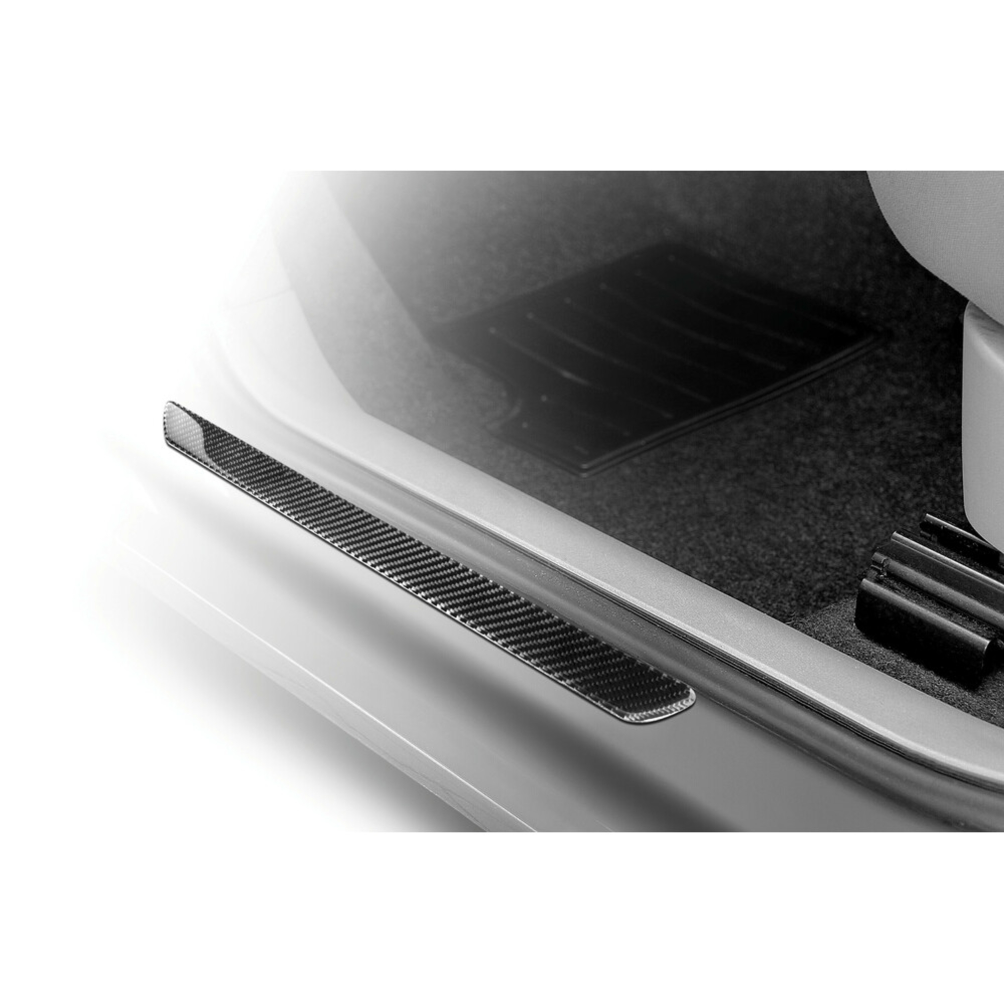 Ornamente praguri carbon-look - 48x5,5cm