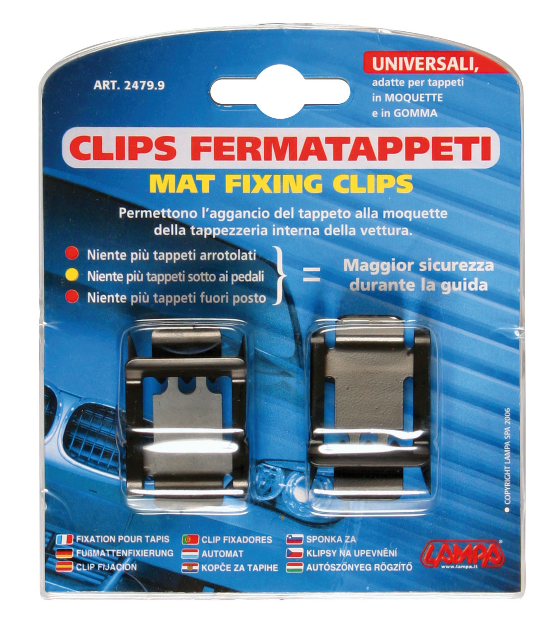 Clipsuri fixare covorase