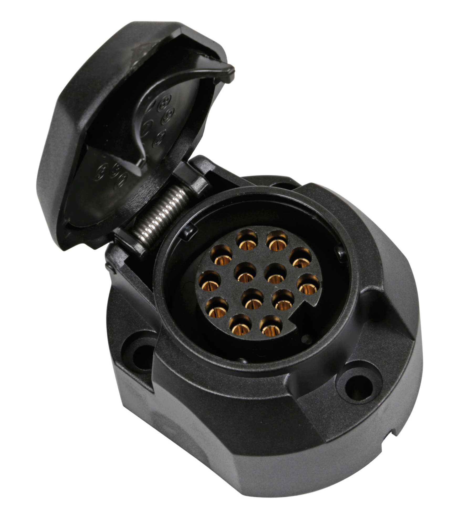 Priza remorca plastic 13 poli lampa