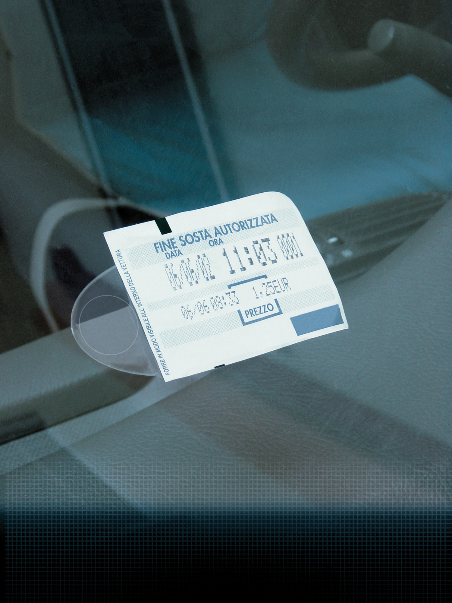 Clips tichet parcare