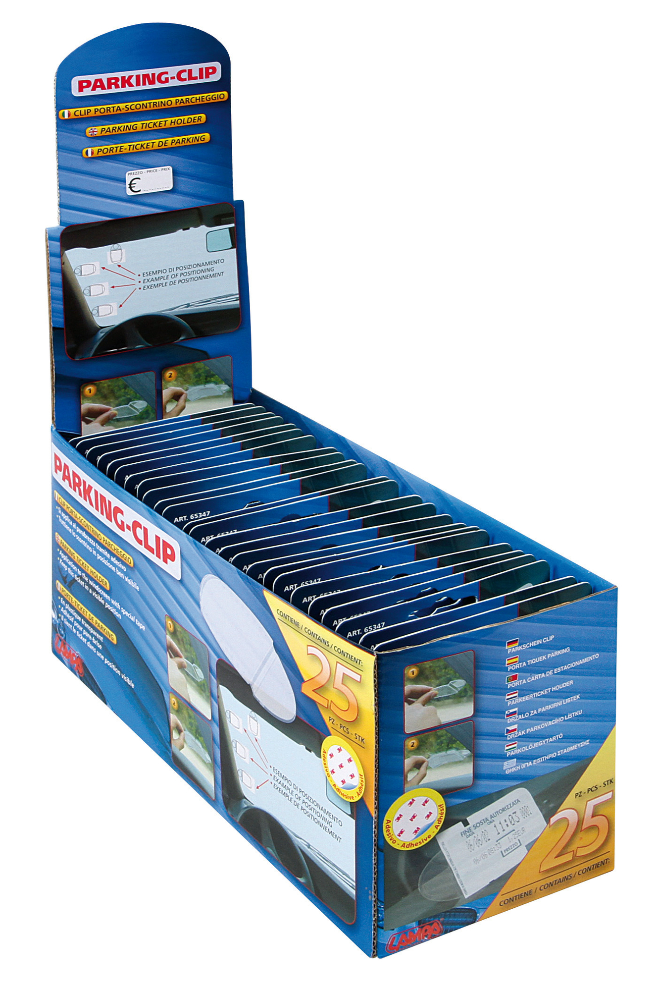 Clips tichet parcare