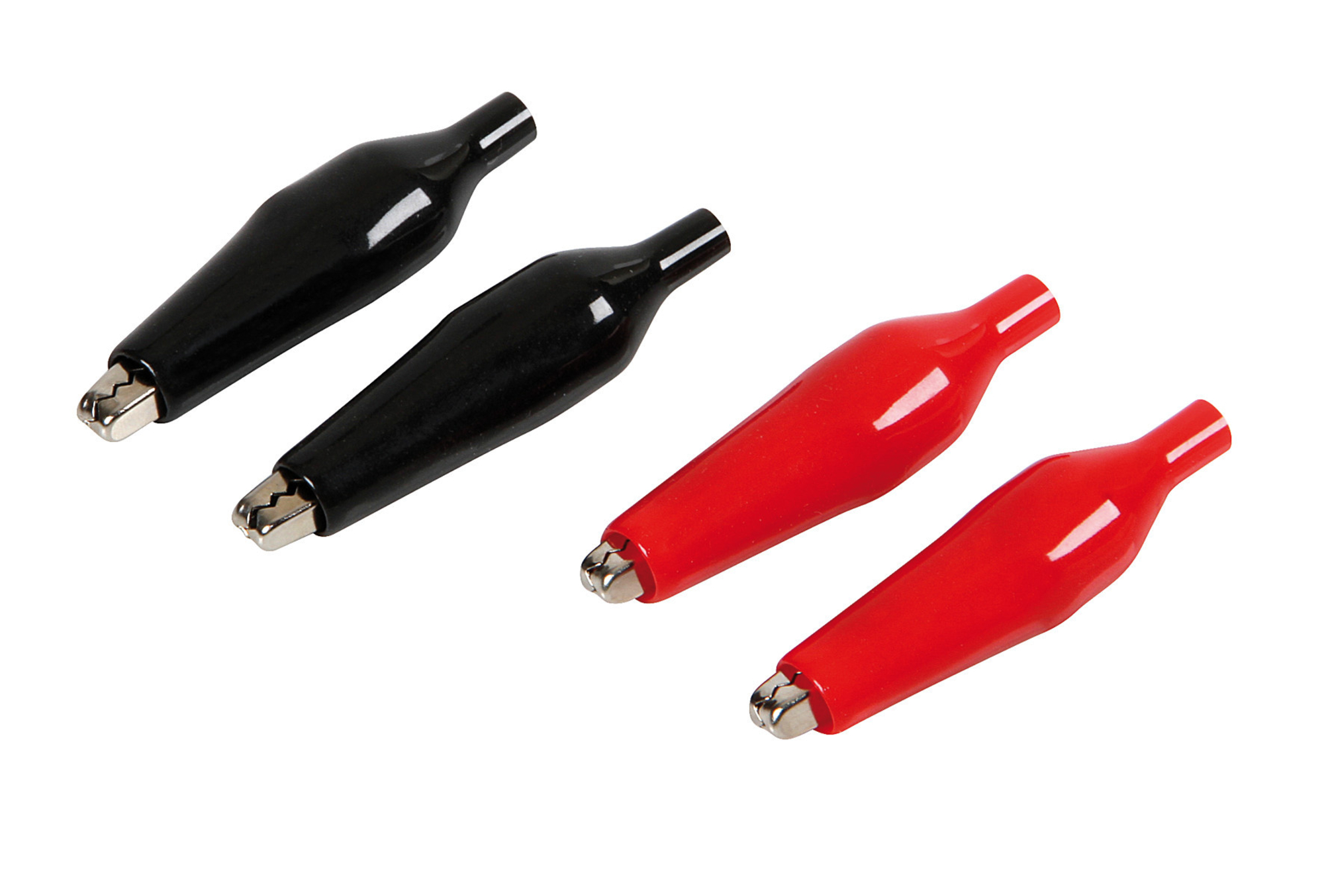 Cleme de precizie pentru tester acumulator micro-clips 4buc 4,5cm