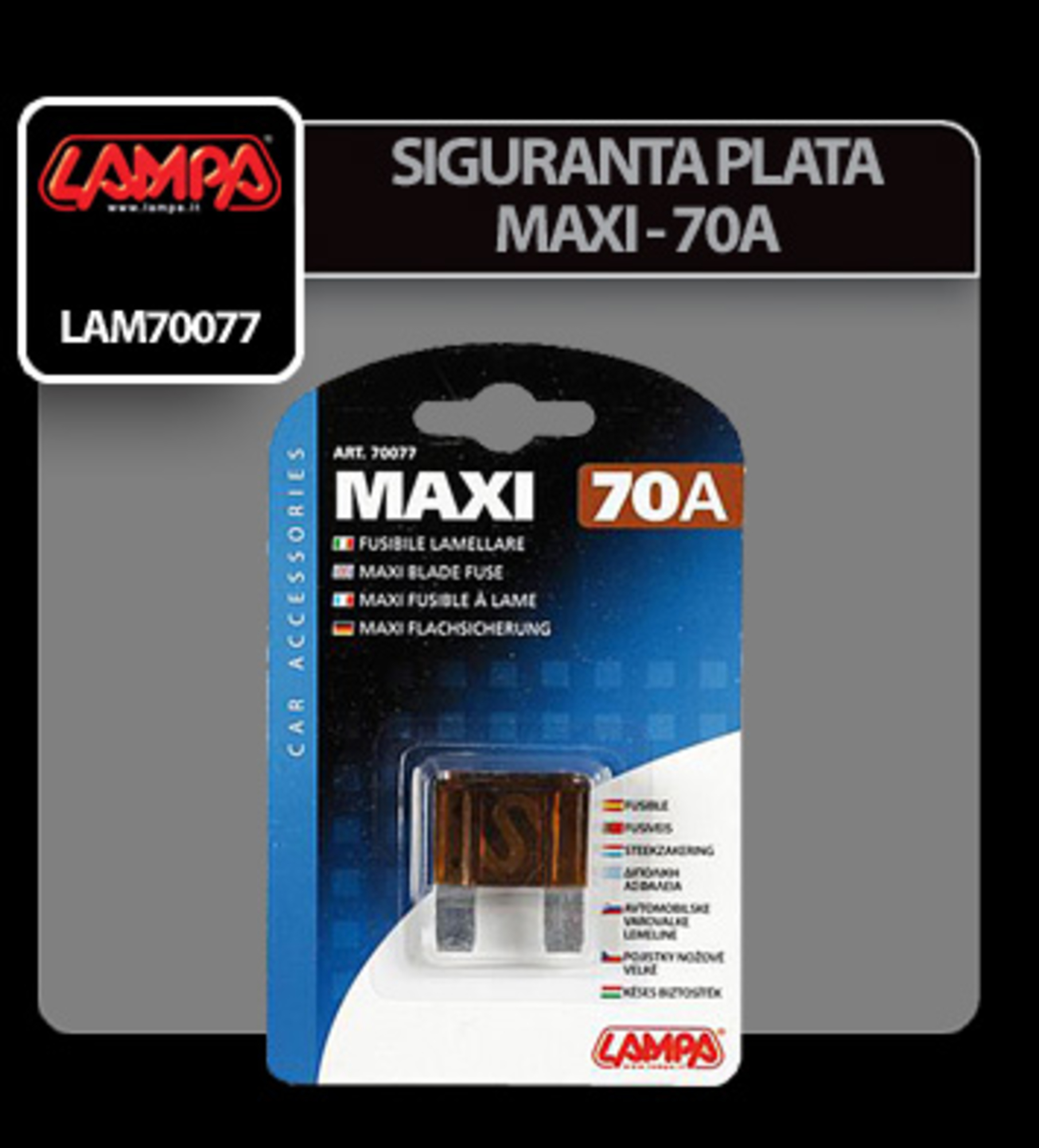 Siguranta plata maxi - 70a