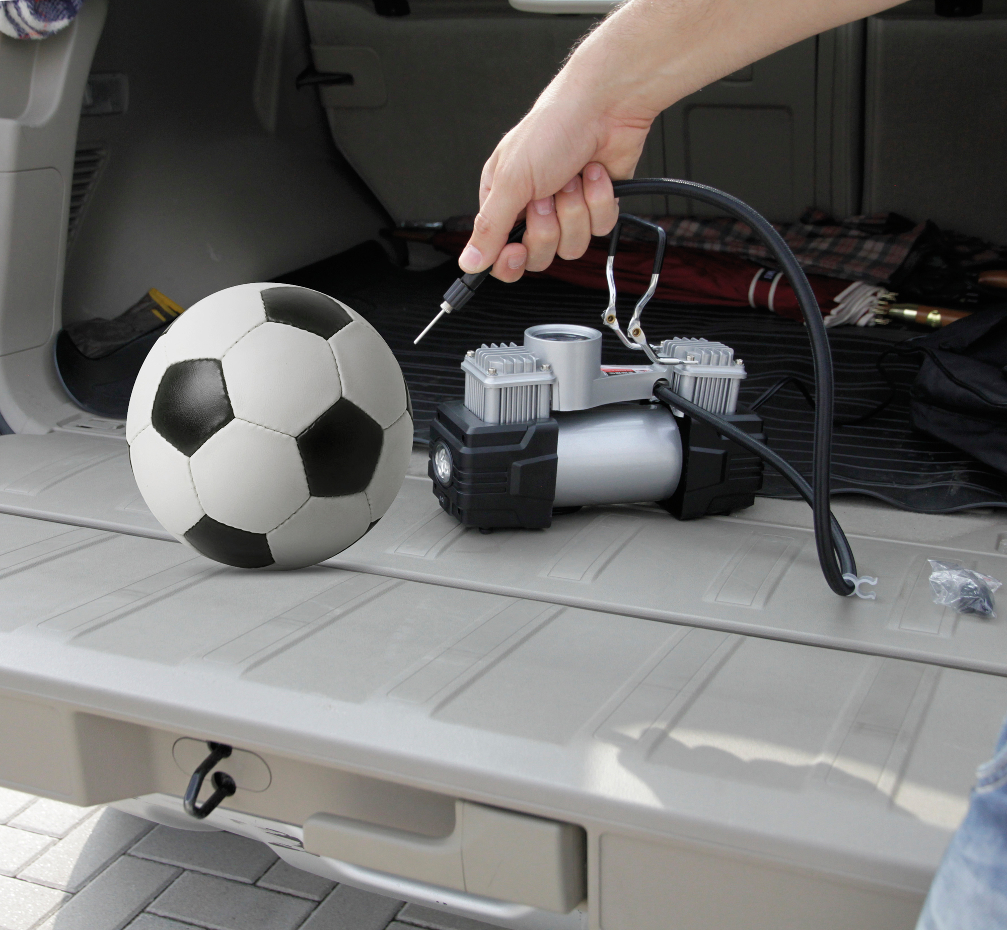 Compresor aer dublu pentru suv twin-air 12v 200w