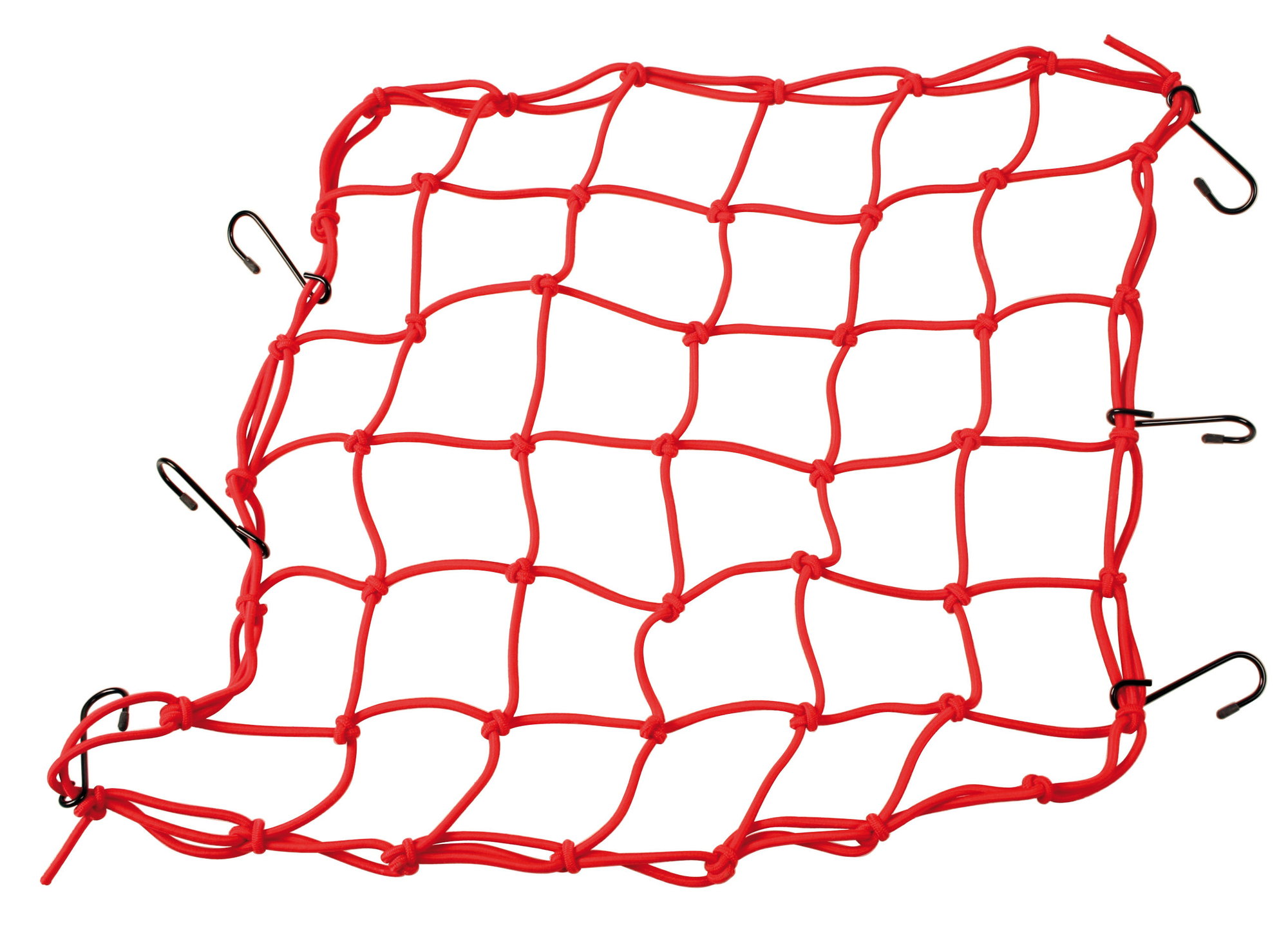 Plasa pentru fixat bagaje 42x42cm spider - rosu