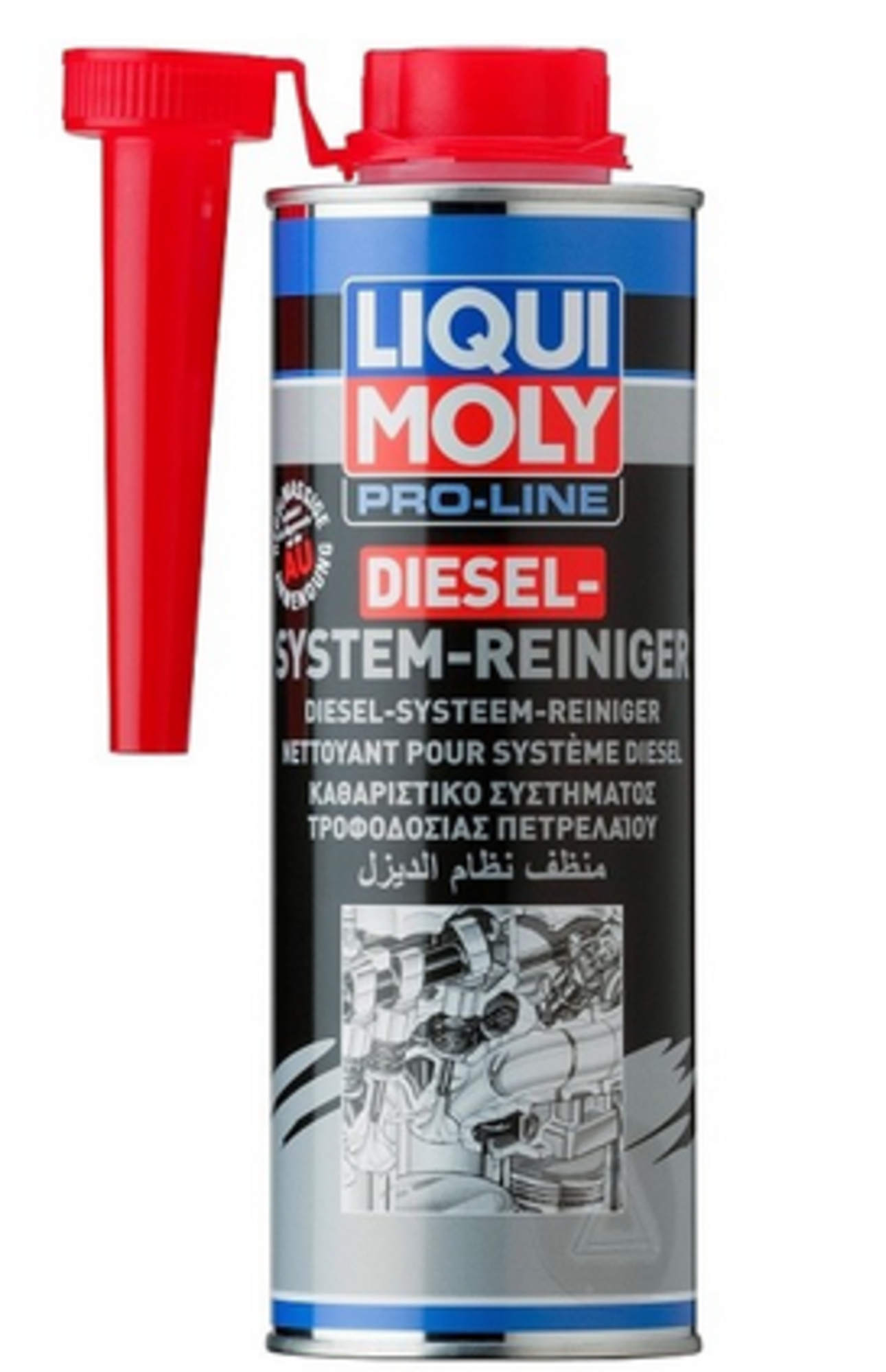 Aditiv liqui moly de curatare sistem diesel – pro line 500 ml