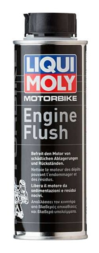 Motorbike engine flush