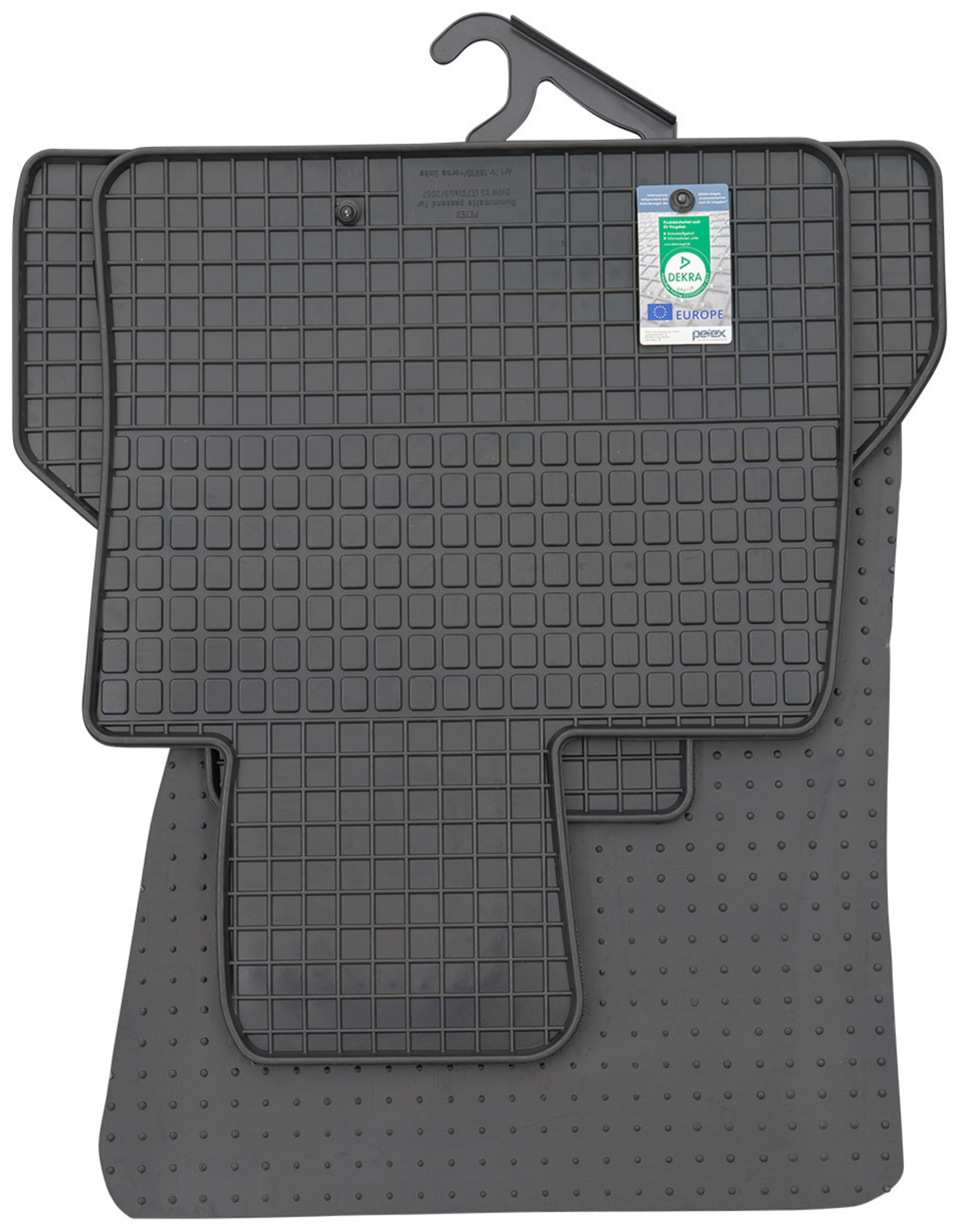 Set 4 covorase cauciuc petex, pentru bmw x5 (e70) de la 3/2007/ x6 (e71) de la 6/2008