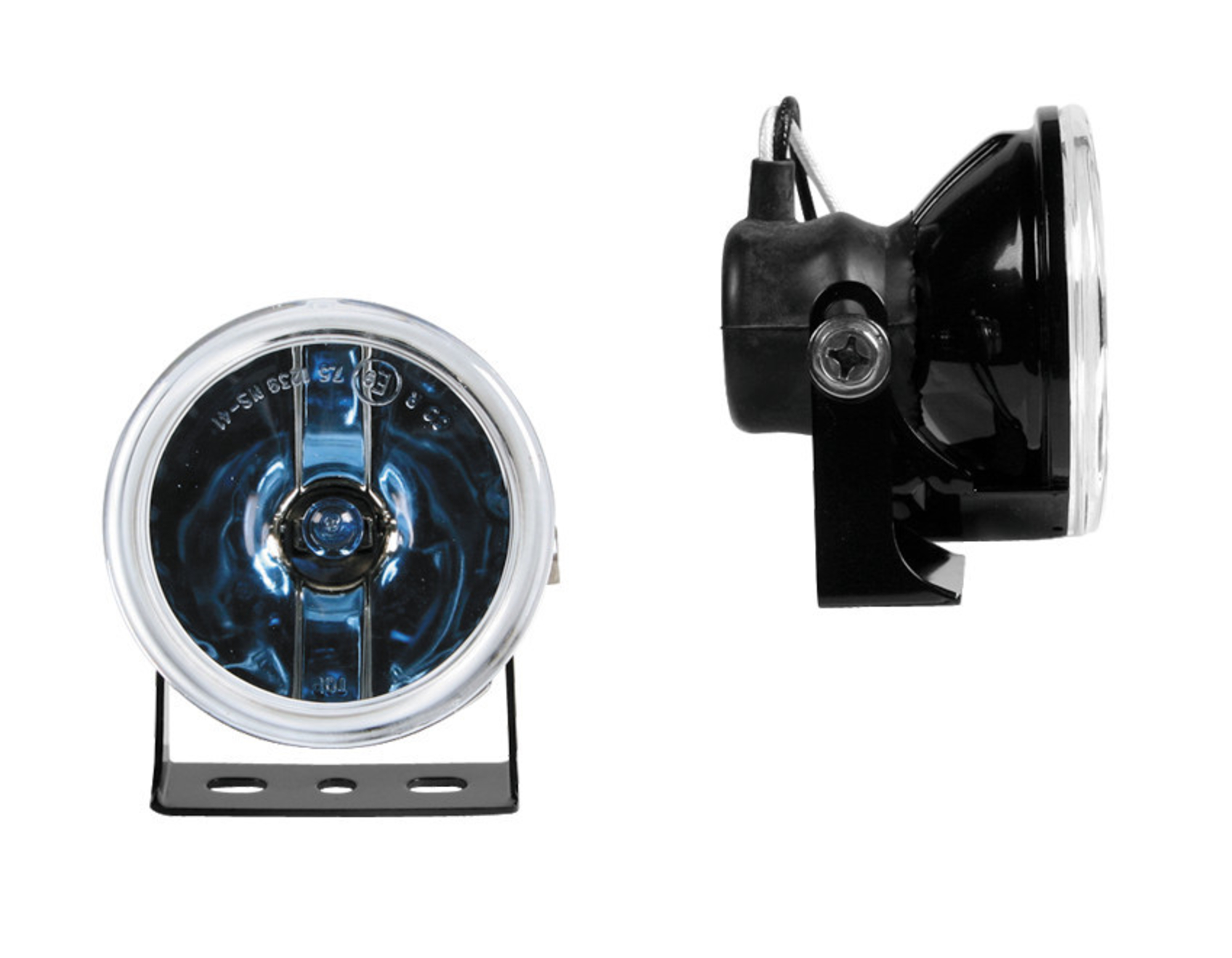 Proiectoare auto hyena albe 12v 2buc