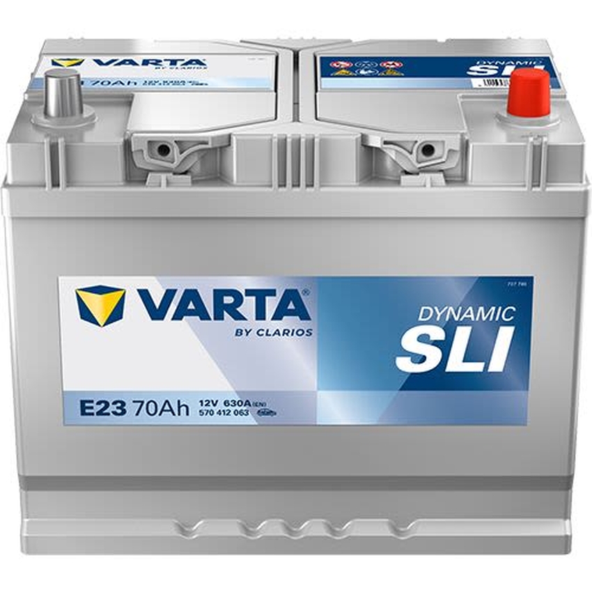 Acumulator varta automotivesli 12v 70ah 630a e23 261x175x220 + dr