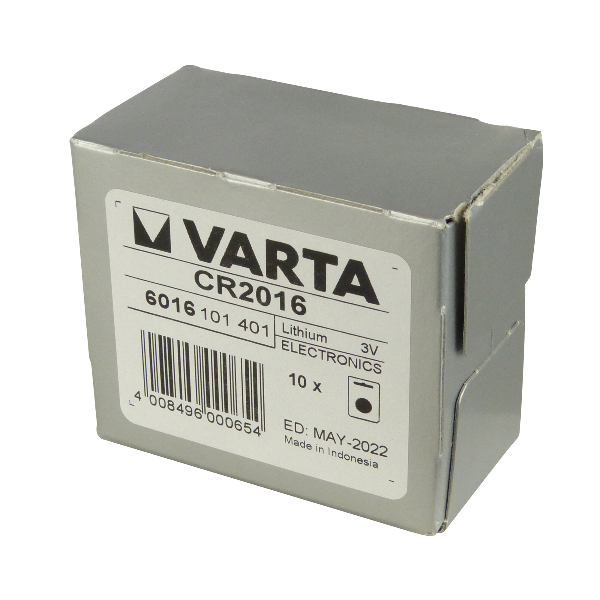 Baterie litiu cr2016 3v 90mah 1buc varta